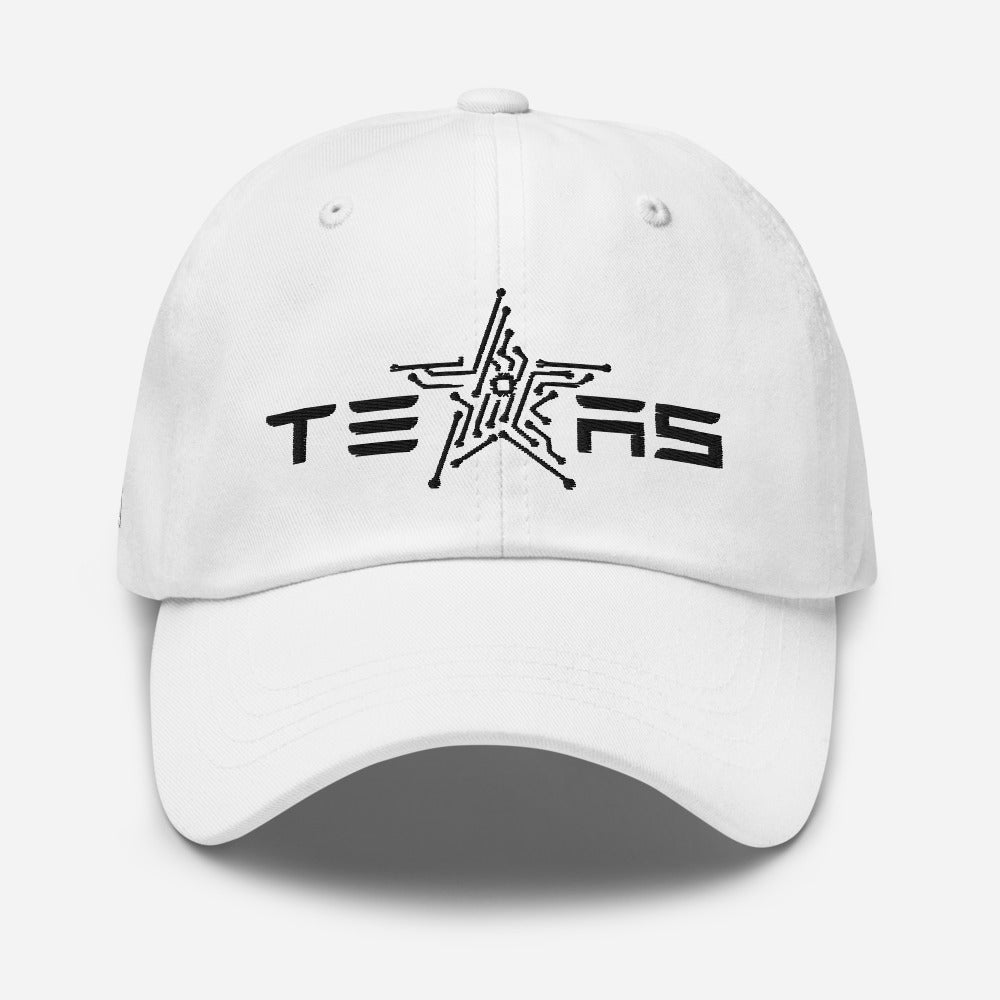 Texas Technology Black Star Dad hat